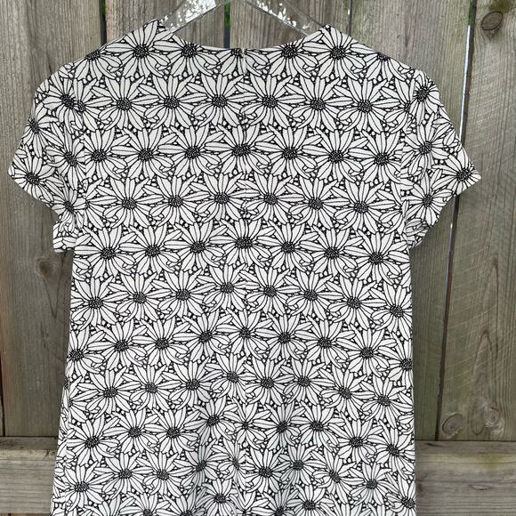 J. Mclaughlin Floral Daisy Print Dress Knee Length - Picture 5 of 8